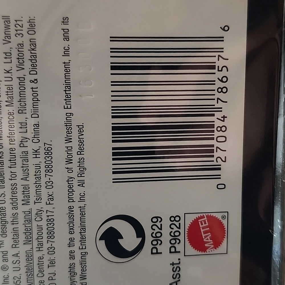 WWE Legends 1 Road Warrior Hawk Figure in Black and Silver - Picture 10 of 10